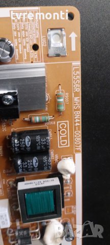 POWER BOARD,BN44-00807F, L55S6R_MHS for Samsung UE49MU6100 49inc DISPLAY CY-GM049HGLV1H, снимка 2 - Части и Платки - 41356826