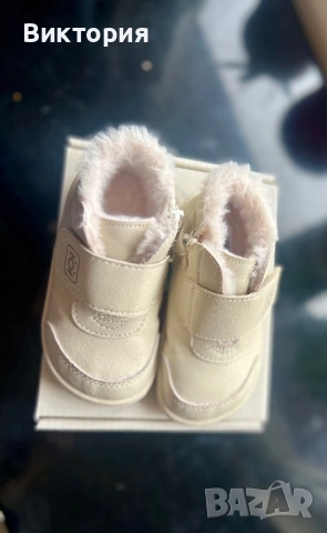 КК Зимни бебешки буйки за прохождане, снимка 2 - Бебешки боти и ботуши - 53117810