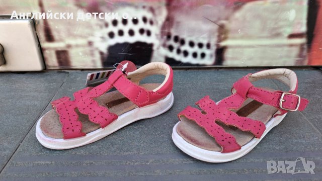 Английски детски сандали естествена кожа-CHIPMUNKS , снимка 2 - Детски сандали и чехли - 41064233
