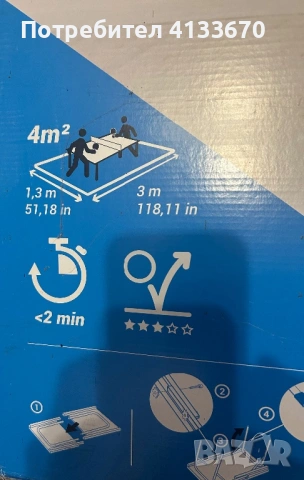 Детска тенис маса, снимка 5 - Тенис - 53420277