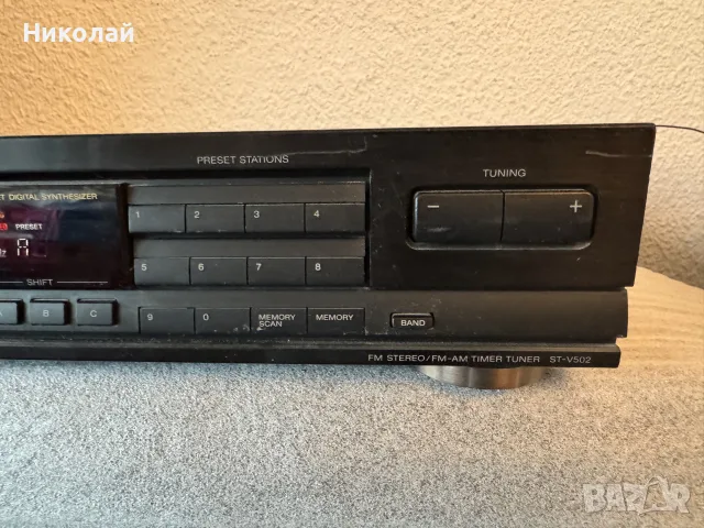 SONY ST-V502 СТЕРЕО ТУНЕР, снимка 4 - Ресийвъри, усилватели, смесителни пултове - 56059854