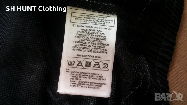 Adidas M64041 TIRO WATERPROOF Jacket Размер S яке пролет есен водонепромокаемо 16-58, снимка 16 - Якета - 53214040