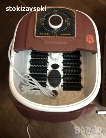 Воден нагряващ масажор за крака плюс педикюр , снимка 1