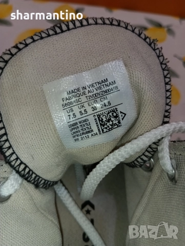 Converse N 38 - 25 лв, снимка 6 - Кецове - 51621189