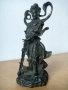 Бронзова , метална статуетка, снимка 2