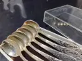 Руски посребрени лъжички за кафе , снимка 2