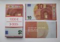 Висококачествени реквизитни сувенирни пари. Банкноти от 10, 50, 100 и 200 ЕВРО, снимка 9