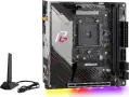 Дънна платка Asrock x570 phantom gaming-itx tb3 Нова с обновен био + Ryzen 5600G Нова с обновен биос, снимка 2