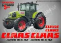 CLAAS земеделска механизация стикери, снимка 2
