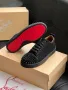 Christian Louboutin Мъжки Велурени Обувки Със Шипове - 2 Налични Цвята Код E255, снимка 6