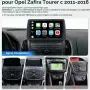 Мултимедия за Opel Zafira, 2011-2016, навигация, Carplay, Андроид Auto, Waze, двоен дин, Опел Зафира, снимка 5