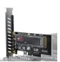 адаптер за PCIe 4.0 3.0 SSD Adapter, 64Gbps, снимка 1