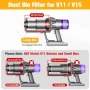 RUKHOOL Контейнер за Dyson V11/V15 SV14–SV28, снимка 5