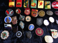 Стари значки и Емблеми, кокарди, вензели, нагръдни знаци и много други военни и полицейски отличител, снимка 9