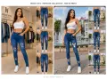 Вталени дамски дънки, снимка 2