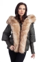 Зимно дамско яке с качулка 4070, яка от изкуствен косъм, снимка 13