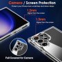 Нов Кристален Кейс калъф + 2x Стъкла за телефон S24 Ultra 5G Самсунг, снимка 3