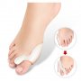 FOOTMATE Силиконов разделител при изпъкнало кокалче на крака халукс валгус, снимка 5