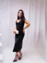 Черна дамска рокля , снимка 3