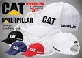 CAT CATERPILLAR тениска и шапка st-white-cat, снимка 3