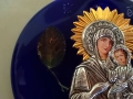Красива Икона Дева Мария Със Младенеца, снимка 2
