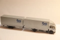 	HERPA 1:87 H0 MERCEDES TIR КАМИОН МОДЕЛ, снимка 7