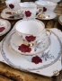 Сервиз за чай от английски костен порцелан , снимка 2