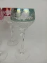чаши за вино от оловен кристал, снимка 4
