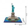 CubicFun 3D Пъзел STATUE OF LIBERTY C080, снимка 3
