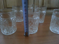 Ретро стъклени кристални чаши, снимка 2