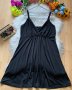 Къса черна рокля, снимка 1 - Рокли - 41570134