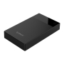 Orico кутия за диск Storage - Case - 3.5 inch, USB3.0, Built-in Power adapter, UASP, black - 3599U3, снимка 1 - Външни хард дискове - 44783900