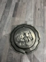 Антикварна метална чиния , снимка 4