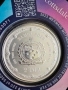Сребърна монета с оцветяване русалка, снимка 2