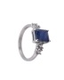 Сребърен Пръстен със Сапфир, снимка 3