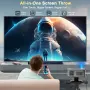 Промоцена проектор Horlat T10MAX GoogleTV OS 4K HDR10 3000ANSI WIFI BT RC, снимка 4