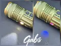 Мощен трицветен LED фенер COBA CB-G905 ,TG-Wick 3000M, снимка 5