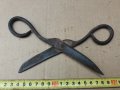 възрожденска кована ножица - абаджийска , снимка 11