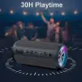 Безжична Bluetooth водоустойчива тонколона ORTIZAN X10 Преносима с LED светлина IPX7, снимка 5