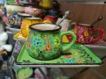 Турски чашки за кафе с чинийки, снимка 3