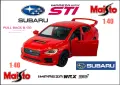 Subaru WRX STI 2017 Maisto - Мащаб 1:40, снимка 1