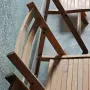 Дървени сгъваеми столове, снимка 6