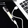 НОВ LED ФЕНЕР С 3 РЕЖИМА , ПРЕЗАРЕЖДАЕМ, С USB КАБЕЛ. ДЖОБНО ФЕНЕРЧЕ, снимка 8