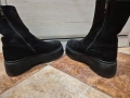 Черни велурени обувки, снимка 4