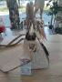 Дамска чанта с шалче + портмоне + визитник , снимка 4