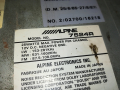 alpine car audio-alpine 7524r made in japan 3003221115, снимка 9