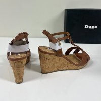 Dune Tan Leather, снимка 4 - Дамски обувки на ток - 41288607