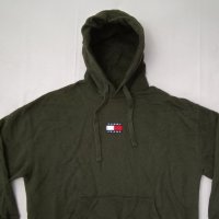 Tommy Jeans Badge Hoodie оригинално горнище L, снимка 2 - Суичъри - 42373269