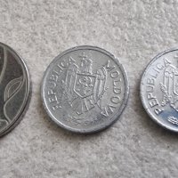 Монети. Молдова. 10 , 25 бани и 1 лея.  3 бр, снимка 5 - Нумизматика и бонистика - 42425247