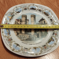Красива порцеланова чиния от Геноа-Италия., снимка 2 - Колекции - 44707697